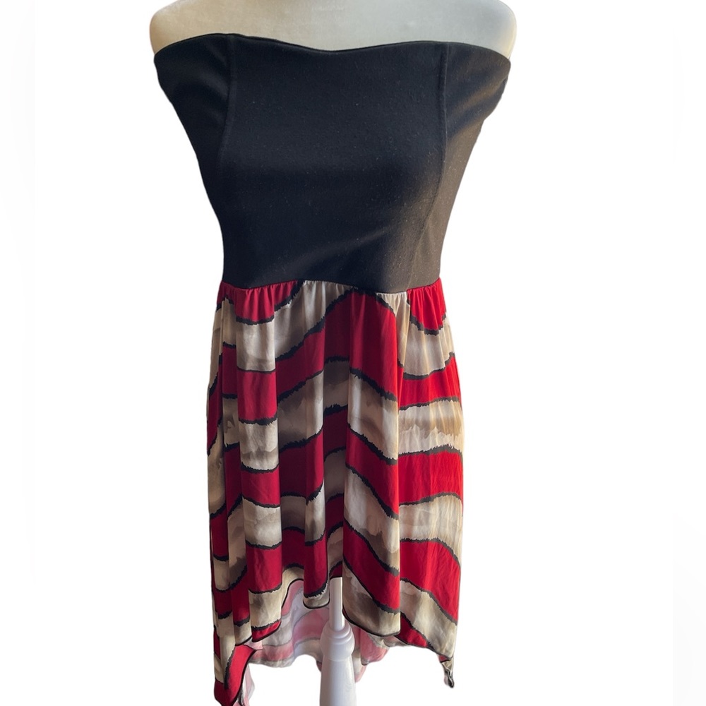 Women's Fashion Sexy Print Mini High Low Dresses for Women size  Large